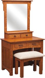 Small Mission Dressing Table