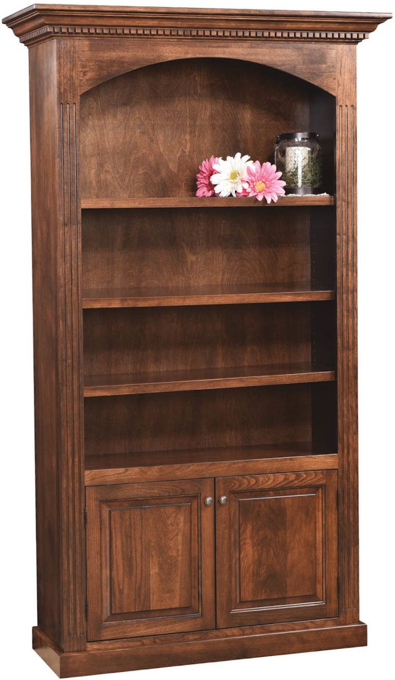 Cambridge Cabinet Bookcase Sap Cherry