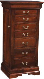 48 inch Louis Phillipe Jewelry Armoire