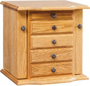 Queen Anne Jewelry Cabinet