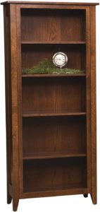 Wright Mills Wood Bookcase