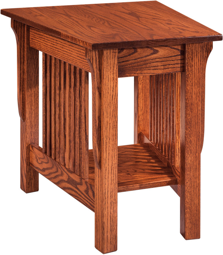 Amish Leah Wedge End Table