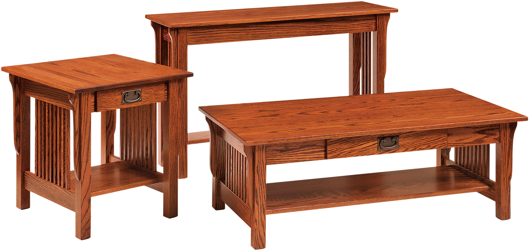 Amish Leah Occasional Table Set