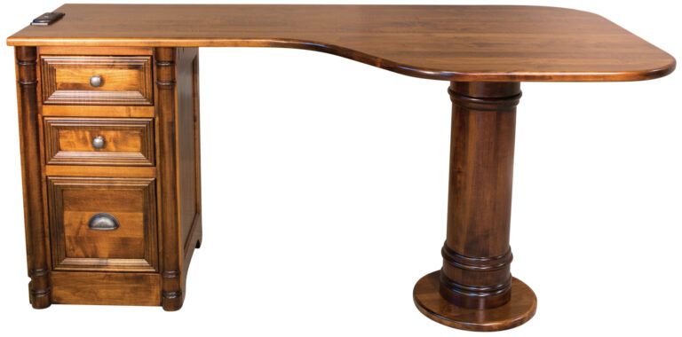 Amish Belmont Pedestal Desk