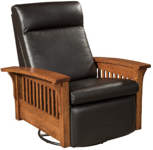 Hoosier Glider Swivel Recliner