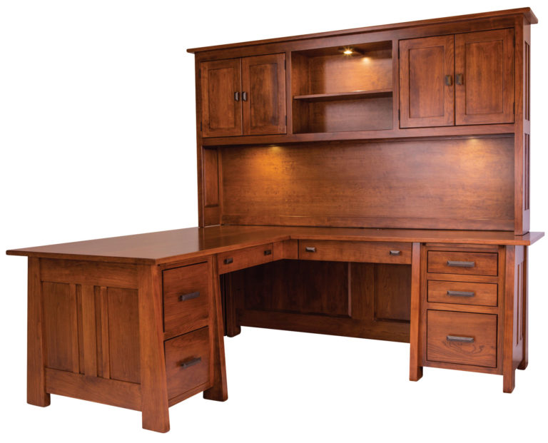 Amish Freemont Mission Corner Desk