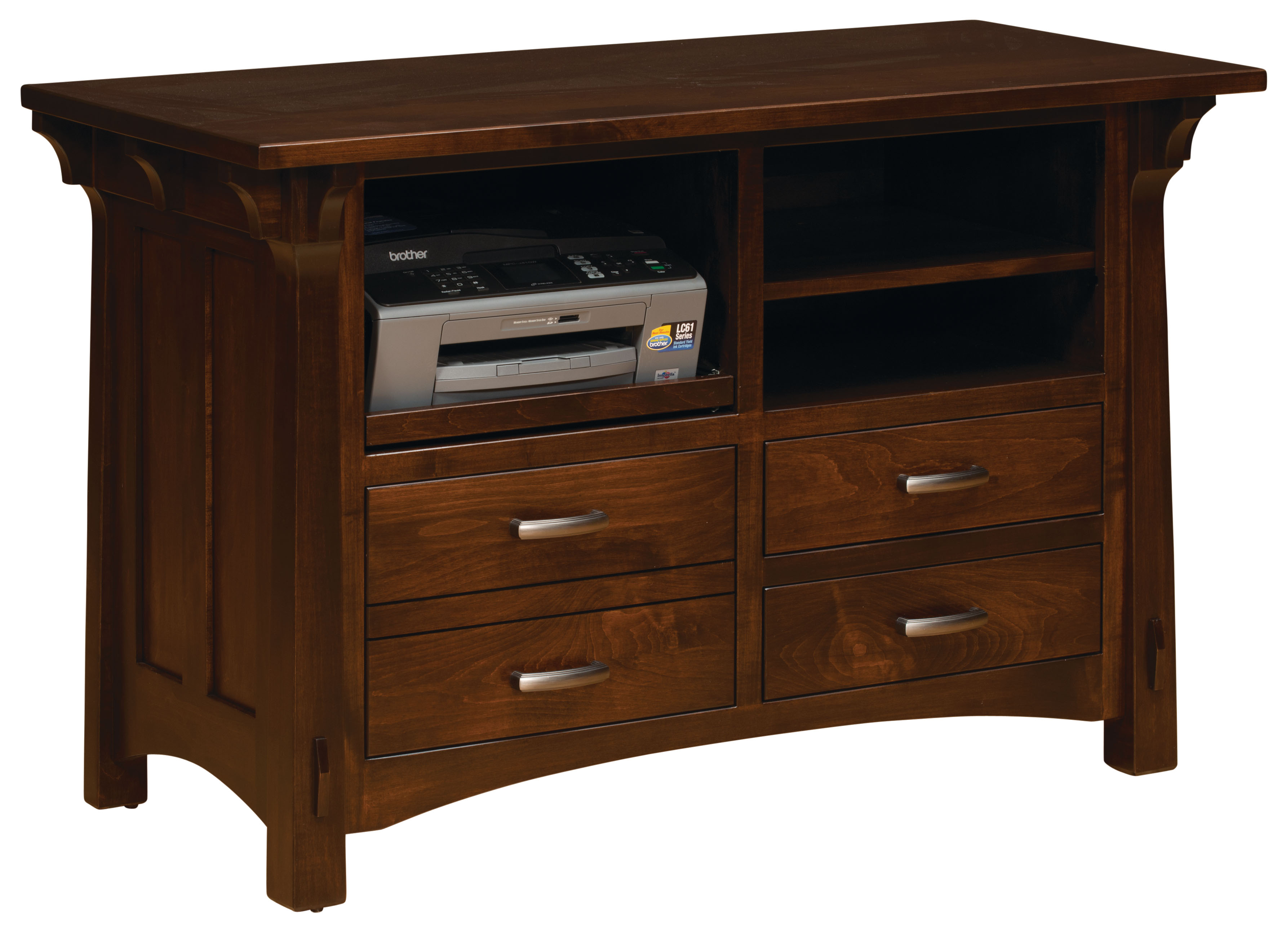 Manitoba Combination File Custom Amish Furniture