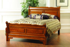 Berkshire Scalloped Sleigh Bed