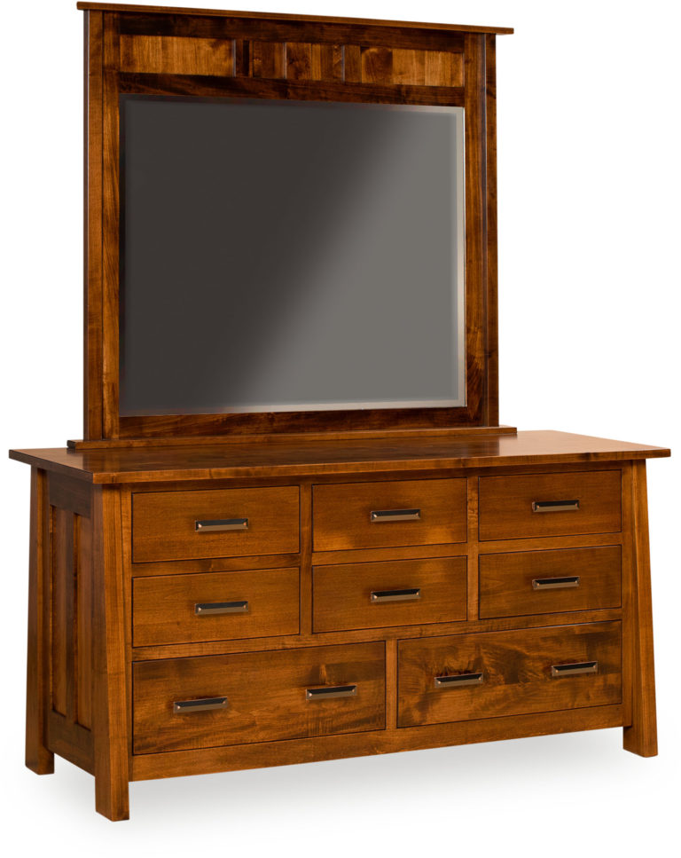 Amish Freemont Mission Dresser with Mirror
