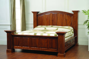 Pillared Master Bed