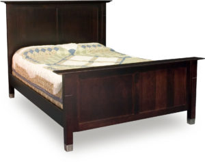 Wooden Lexington Paneled Bed