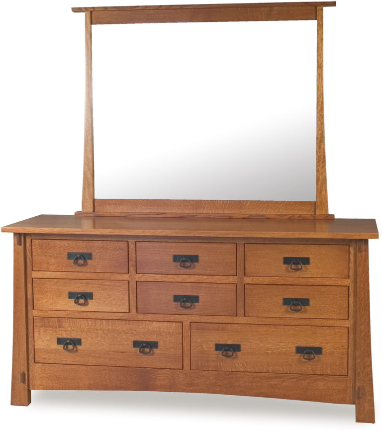 Amish Modesto 8 Drawer Dresser