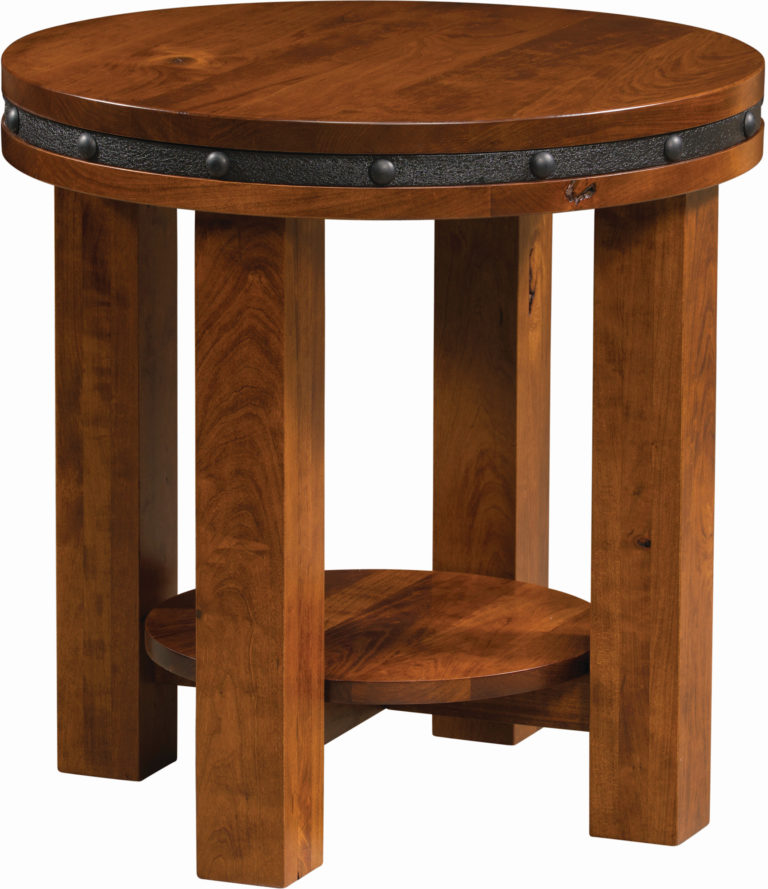 Round Pasadena End Table