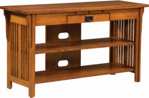 Straight Royal Mission Open TV Console