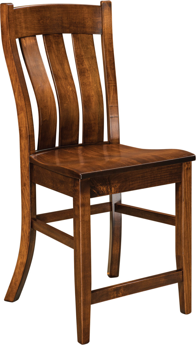 Amish Chesterton Stationary Bar Stool