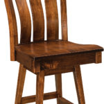 Chesterton Hardwood Swivel Bar Stool