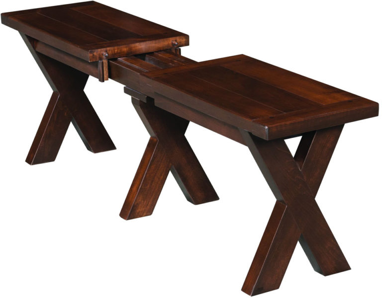 Amish Frontier Extend-a-Bench