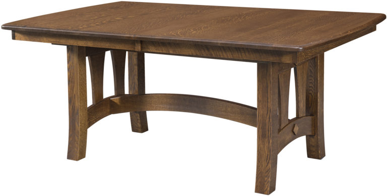 Amish Naperville Trestle Table