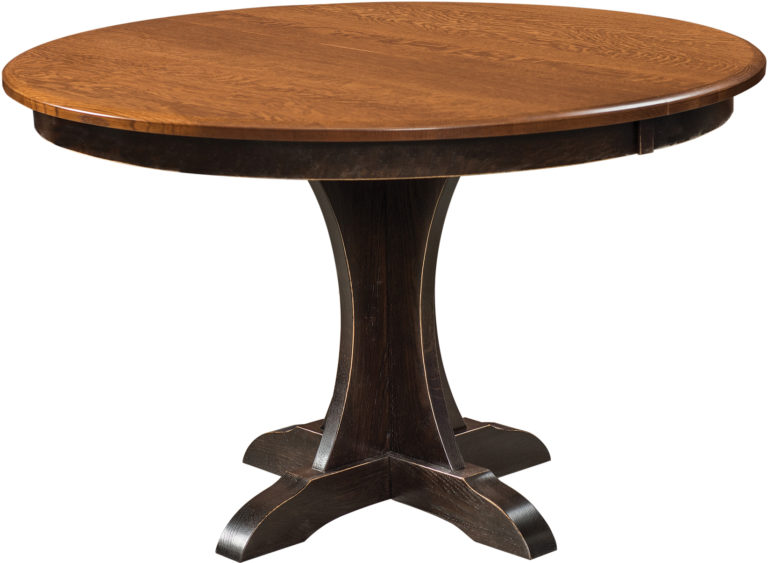 Amish Ellis Single Pedestal Table