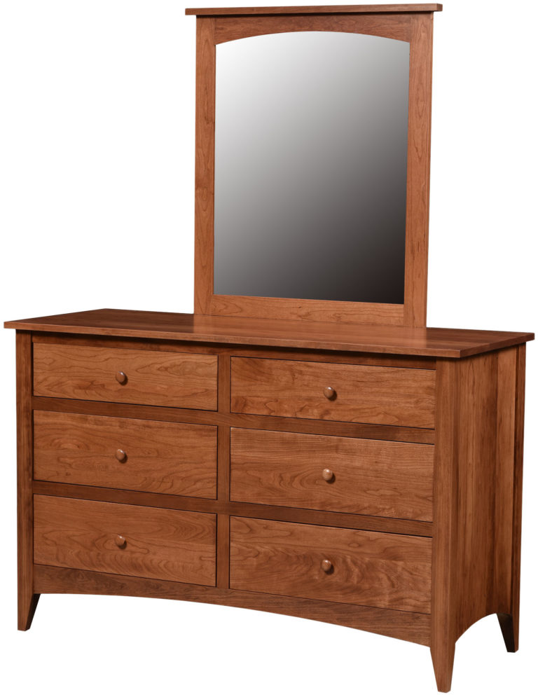 Custom Marshfield Shaker Dresser and Mirror