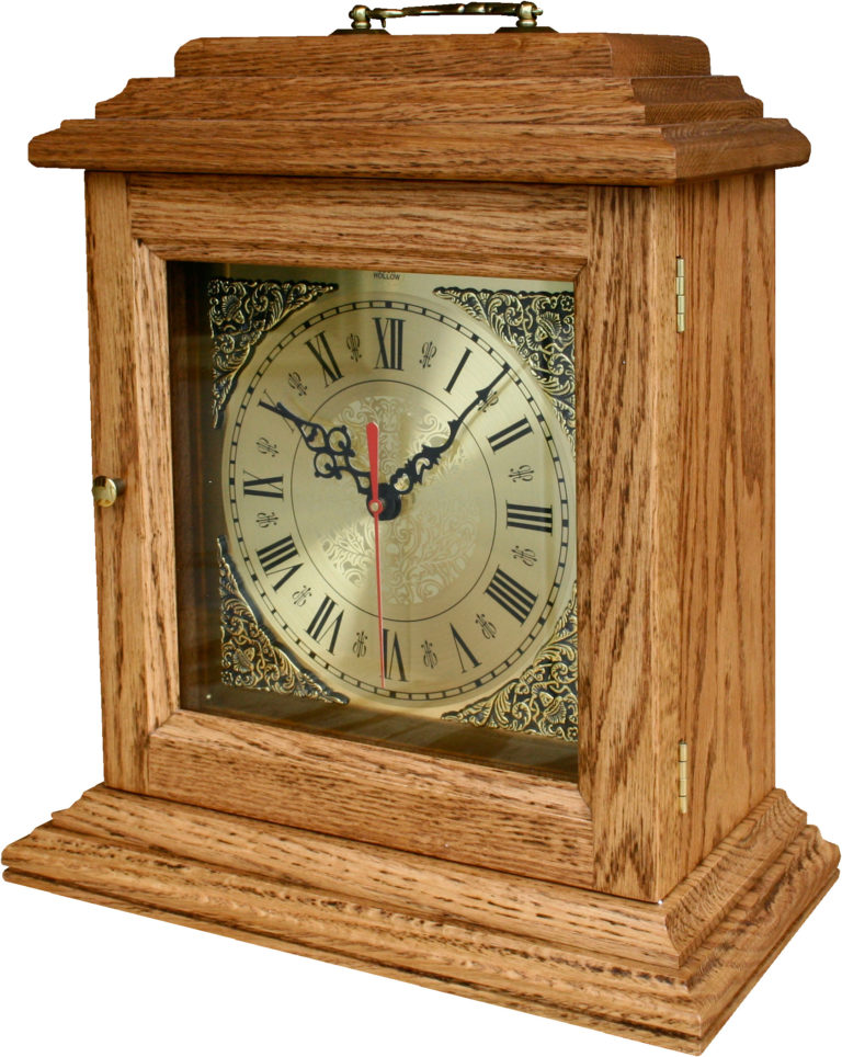 Amish Oak Antique Shelf Clock