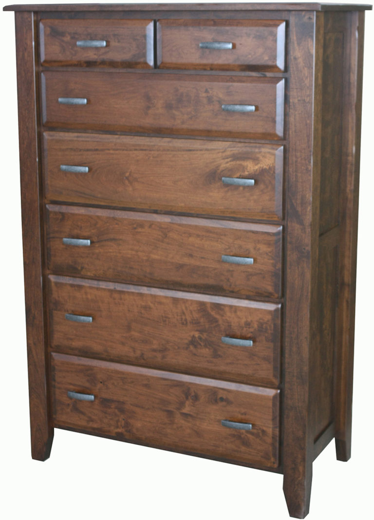 Amish Ashton Seven Drawer High Chest