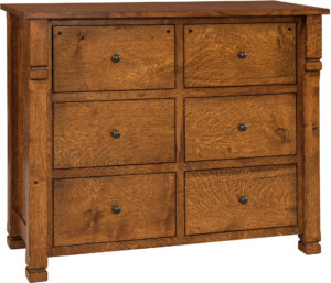 Brockport 6 Drawer Mule Dresser