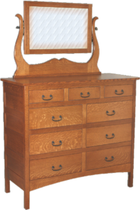 Nine Drawer Granny Mission Mule Dresser