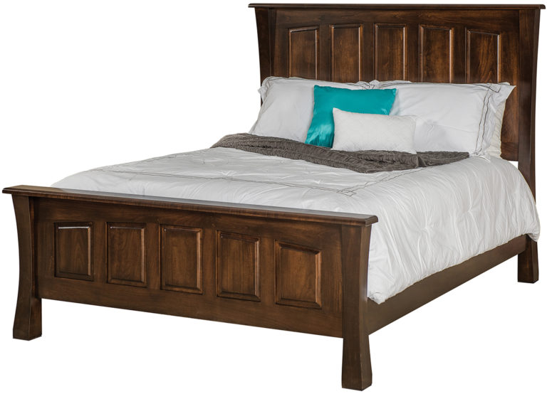 Amish Vandalia Five Panel Bed