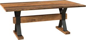 Barnloft Dining Table Set: Farmhouse Meets Factory Barnloft Dining Table Set: Farmhouse Meets Factory