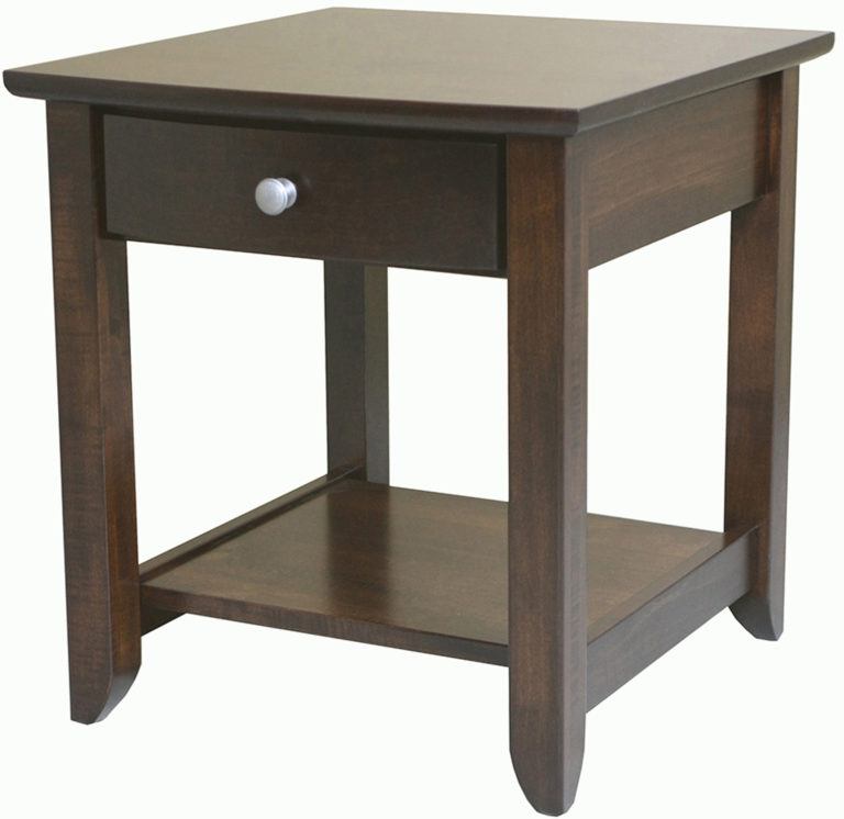 Amish Jaymont Wide End Table