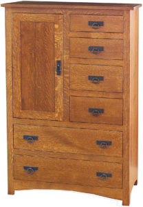 Shaker 6 Drawer Gentlemen's Chest