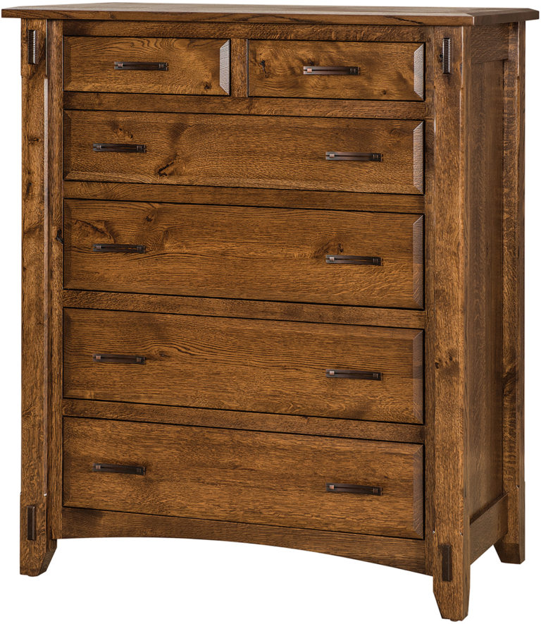 Amish Tacoma Six Drawer Chest