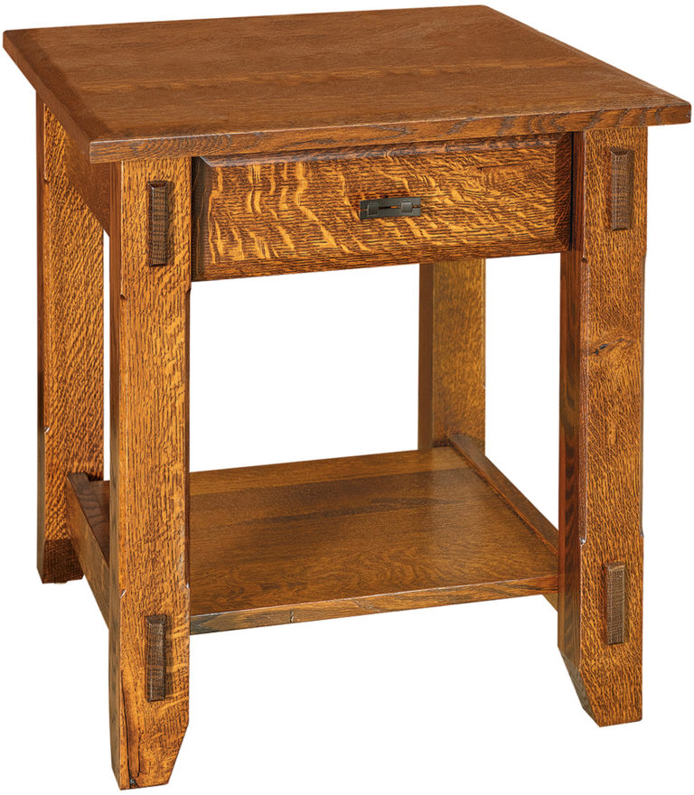 Amish Tacoma Open End Table