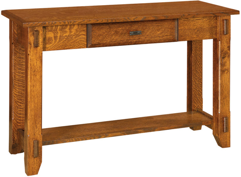 Amish Tacoma Open Sofa Table