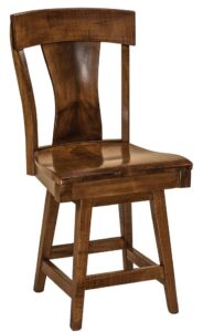 Ramsey Hardwood Swivel Bar Stool