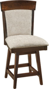 Riverside Hardwood Swivel Bar Stool