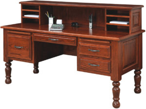 American Traditional Laptop Desk-Cubby