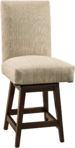 Sheldon Hardwood Swivel Bar Stool