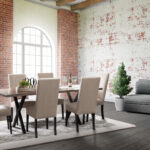 Xavier Trestle Table Dining Set