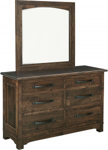 Farmhouse Six Drawer Dresser