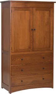 Jacobson Hardwood Armoire