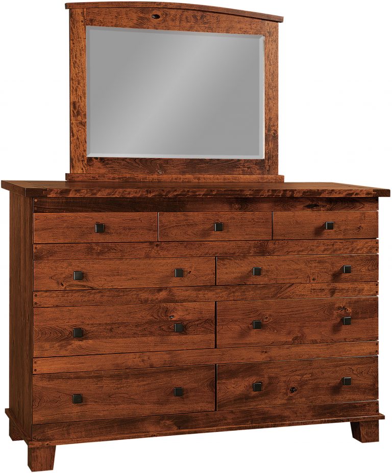 Amish Larado 9 Drawer Dresser