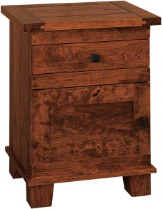 Larado One Door Nightstand