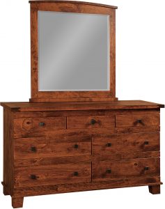 Larado Hardwood Seven Drawer Dresser