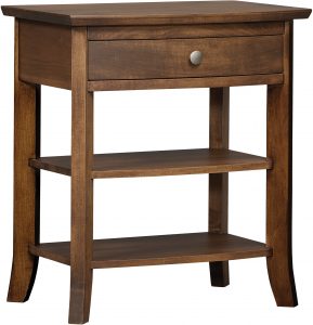 Laurel Hardwood One Drawer Nightstand