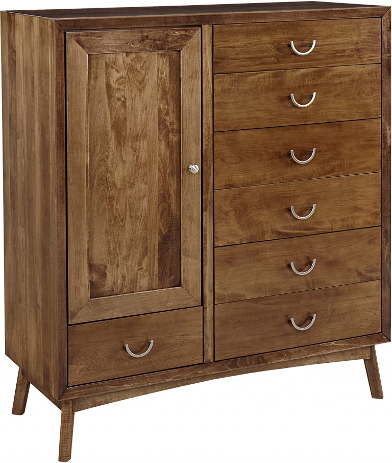 Amish Tucson 7 Drawer Door Chest