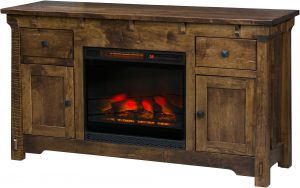 Manitoba Fireplace TV Stand