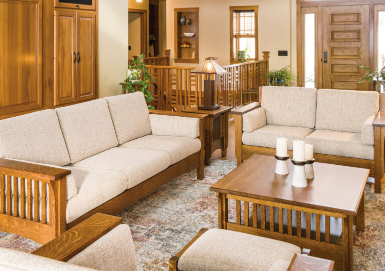 Custom Pioneer Living Room Set