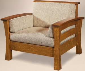 Barrington Style Chair with Footstool